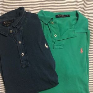 TWO Men’s short sleeve polos